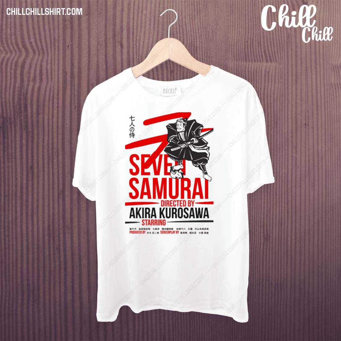 Nice seven Samurai Akira Kurosawa T-shirt