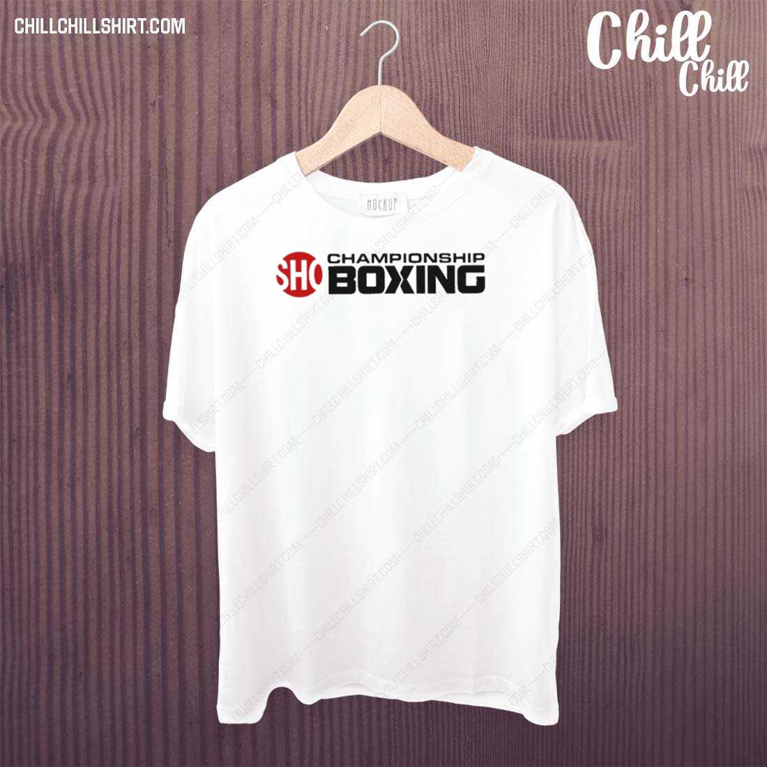 Nice sho Championship Boxing Logo T-shirt