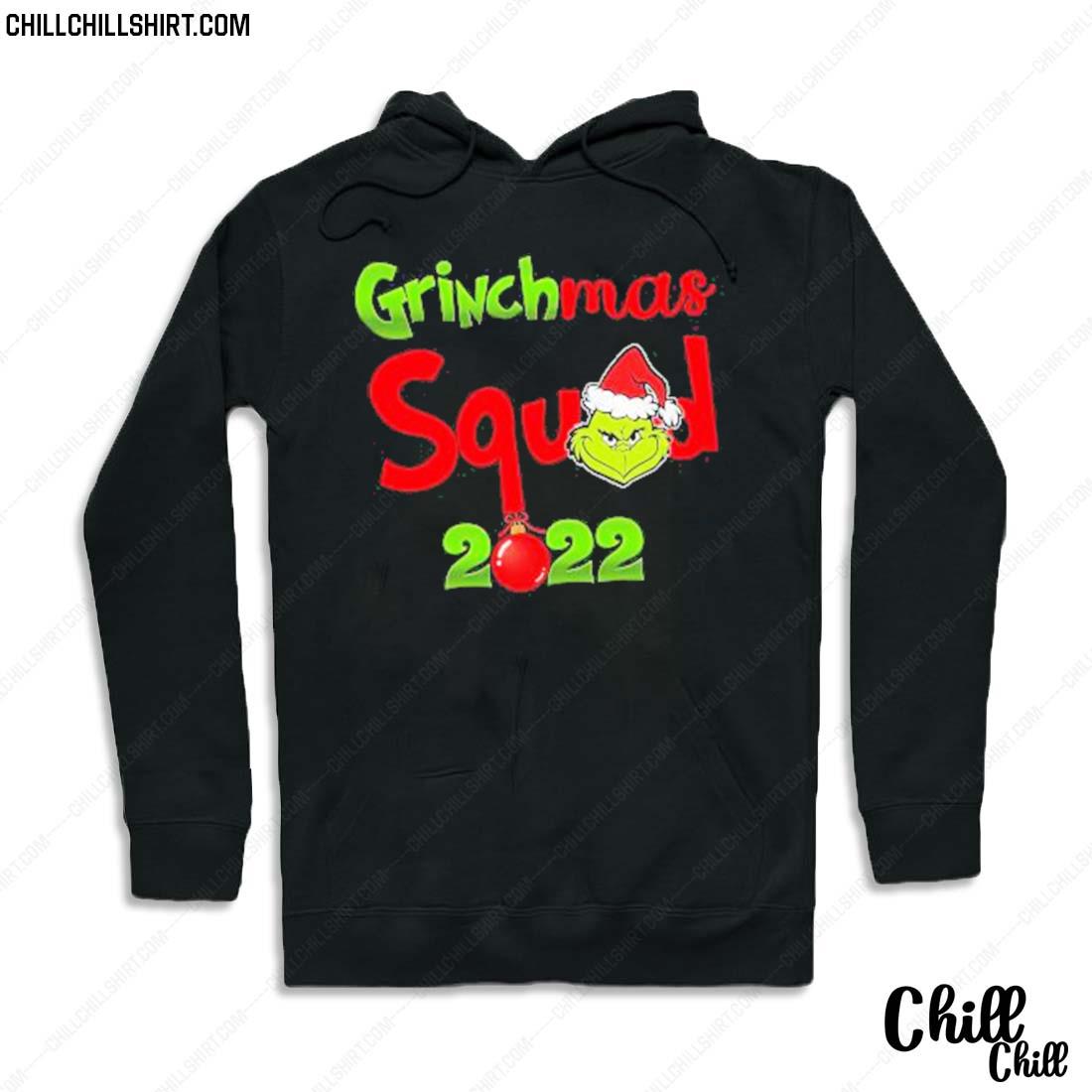 Nice the Santa Hat Grinch Grinchmas Squad 2022 Sweater Hoodie