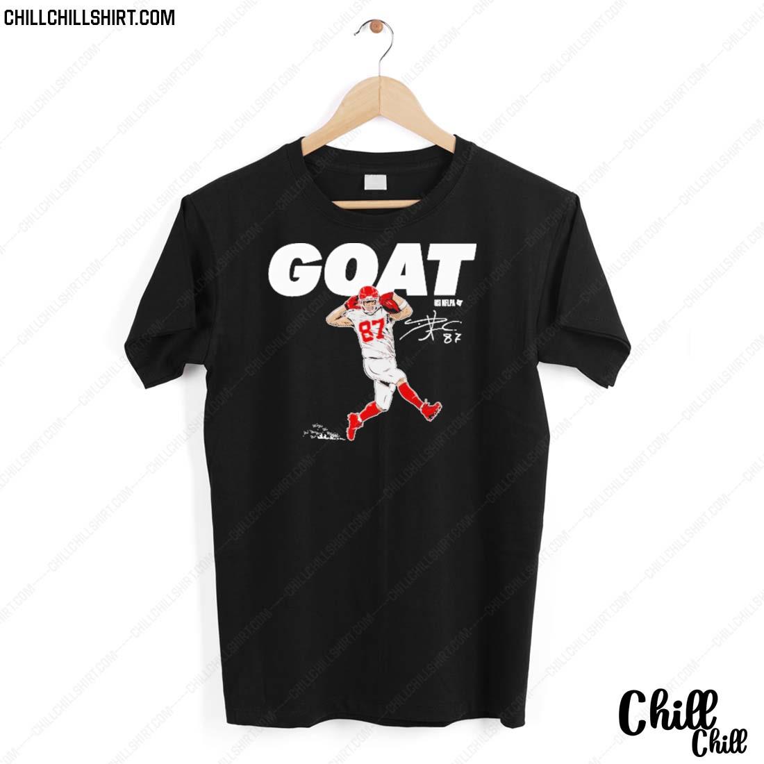 Nice travis Kelce Goat T-shirt