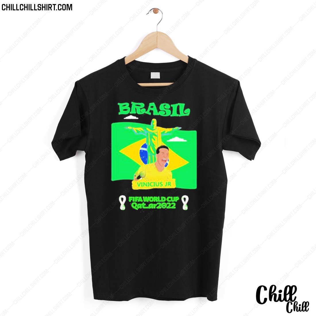 Nice vinicius Jr Brazil World Cup 2022 T-shirt