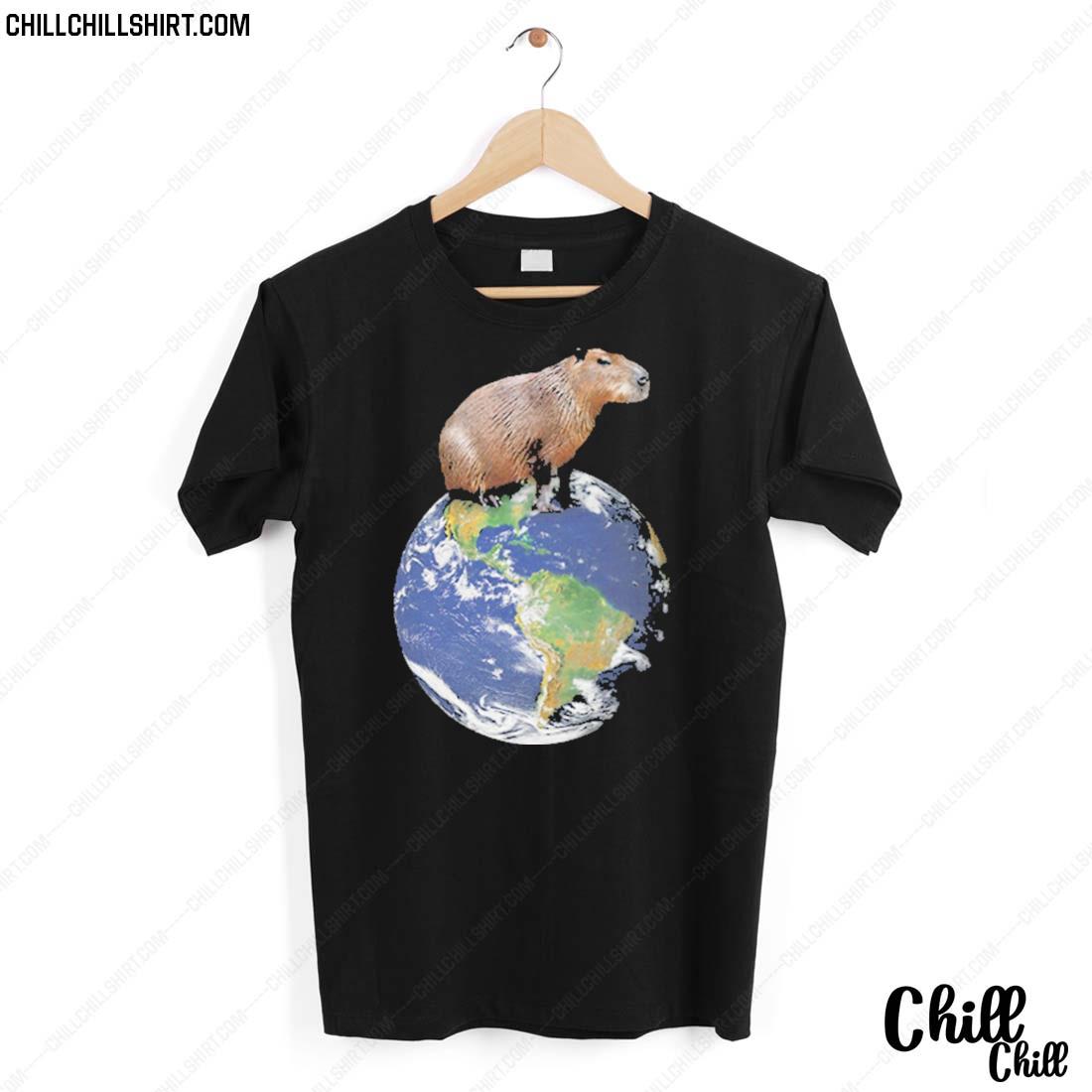 Nice world Capybaraman T-shirt