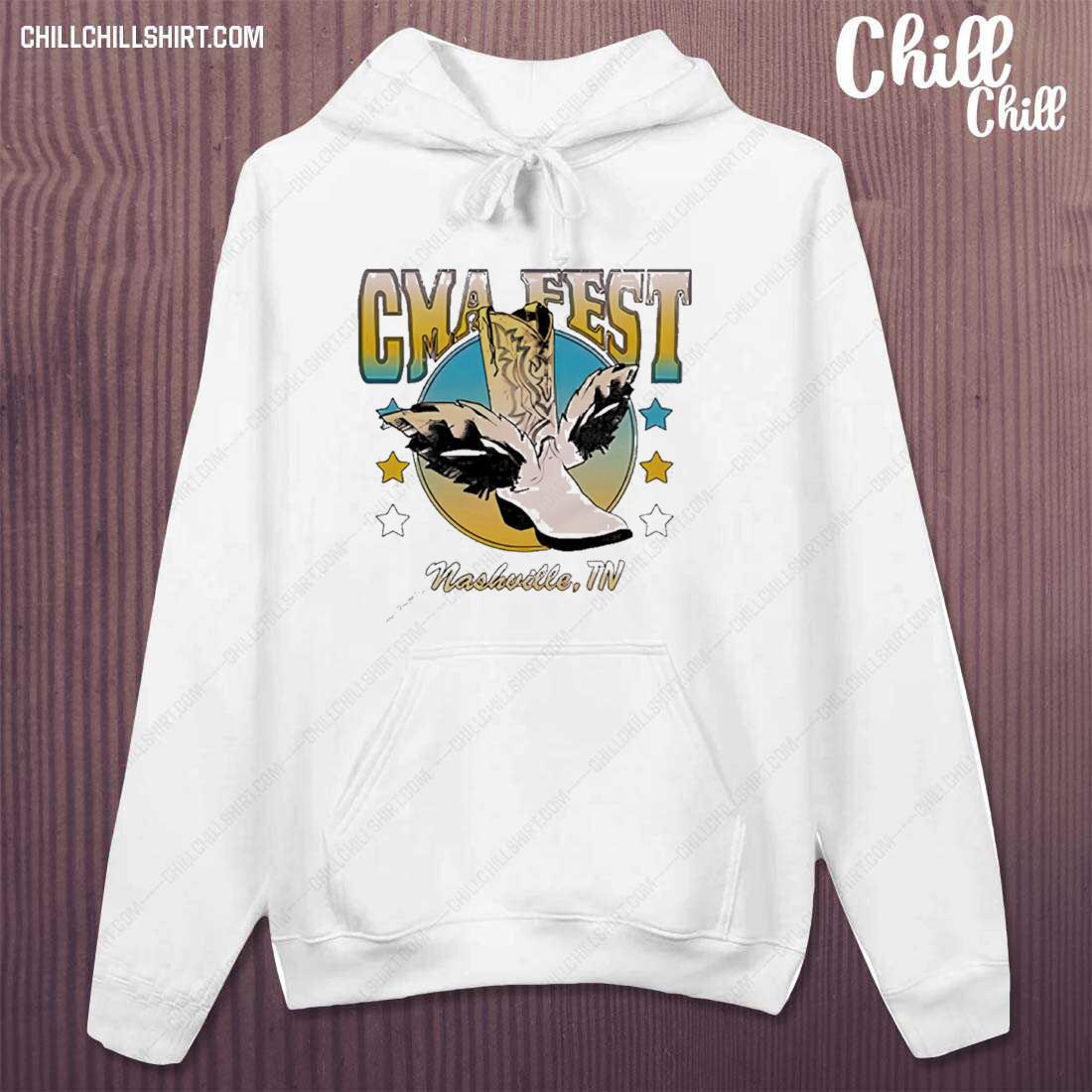 Official cma Winged Boot T-s hoodie