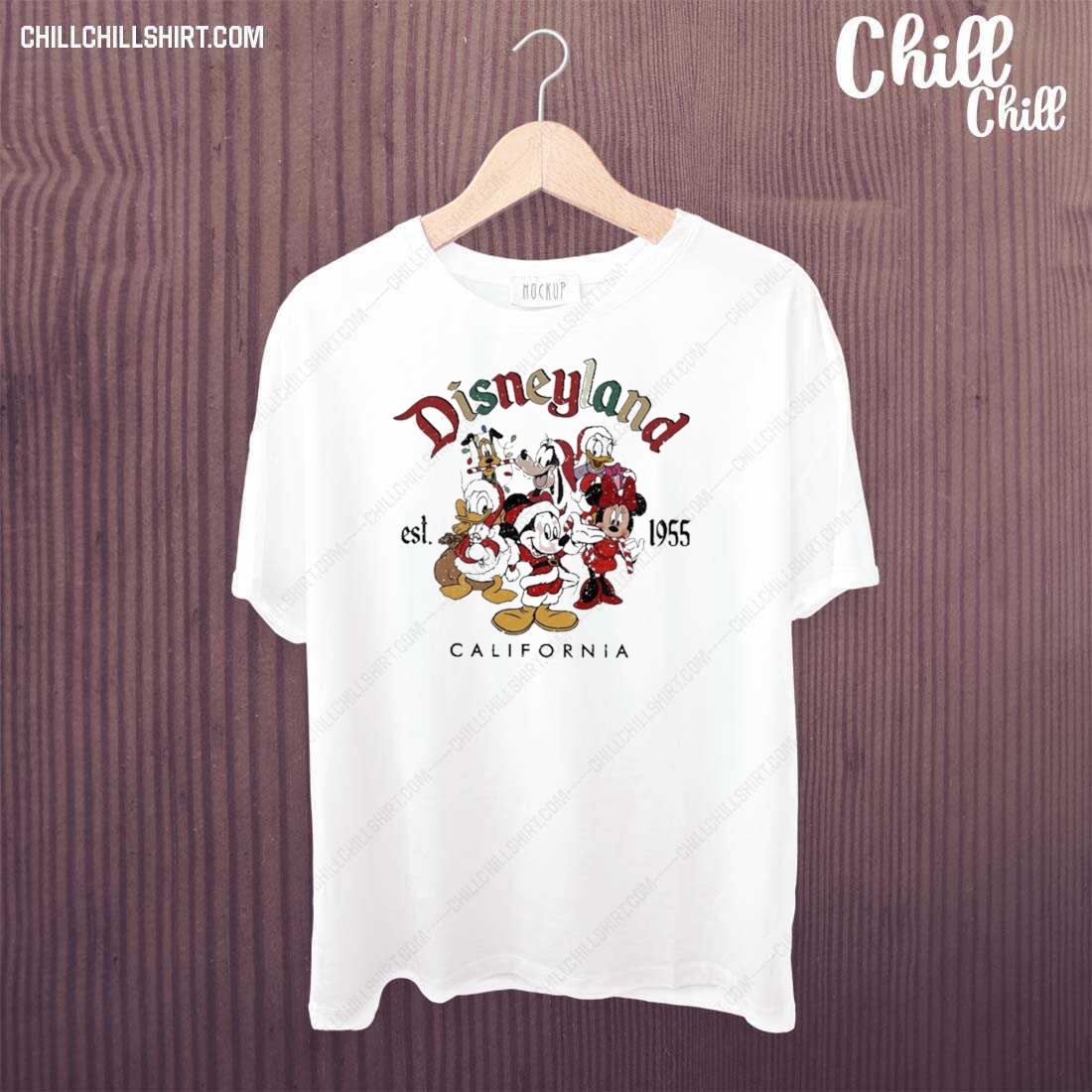 Official disneyland Christmas Est 1955 T-shirt