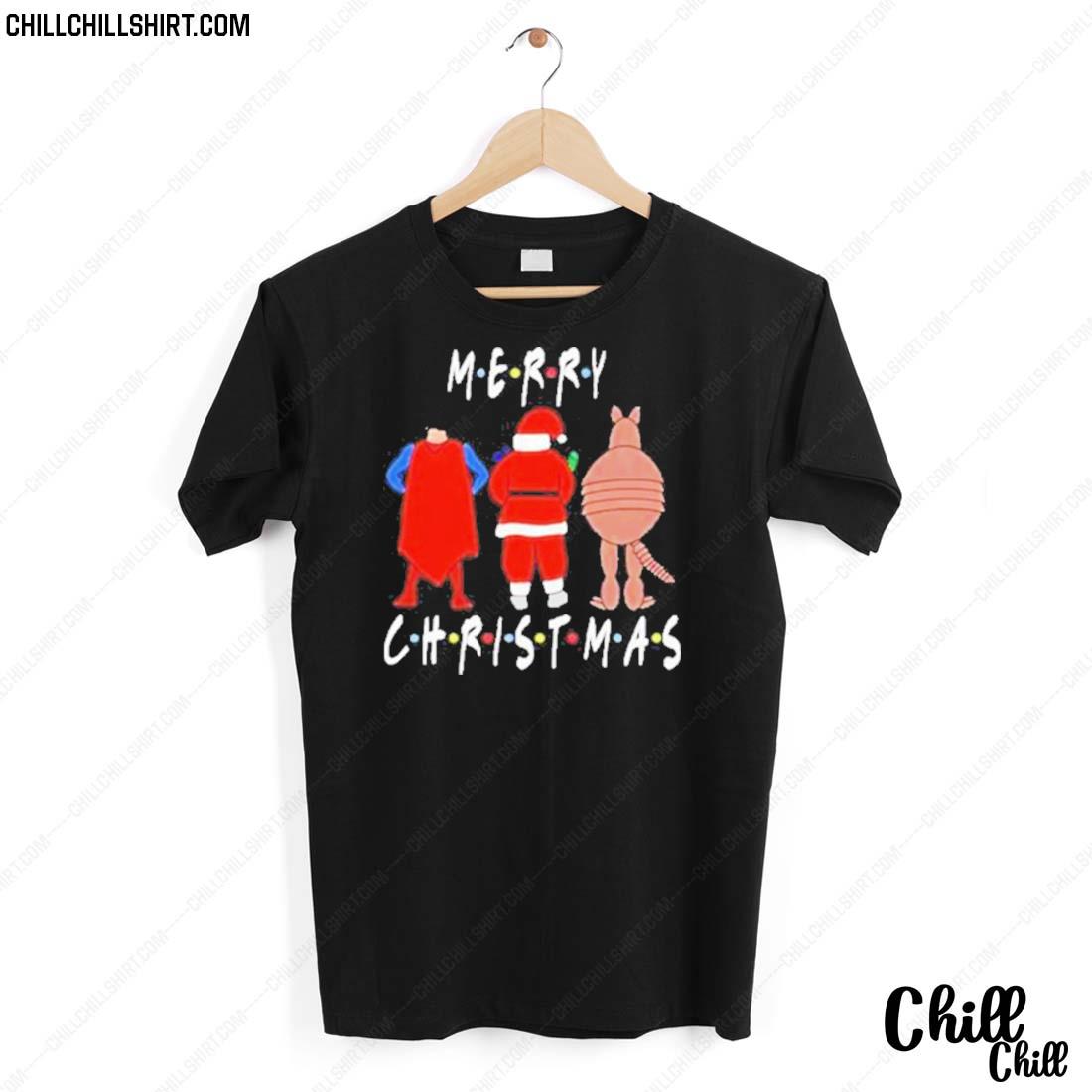 Official friends Christmas Armadillo T-shirt