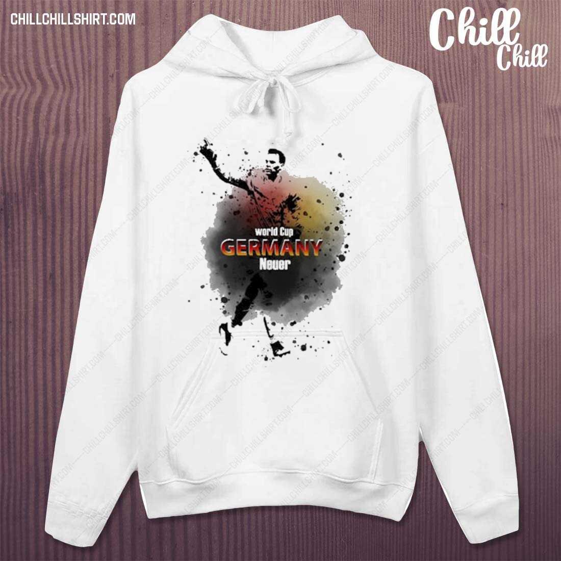 Official germany In The World Cup Manuel Neuer T-s hoodie