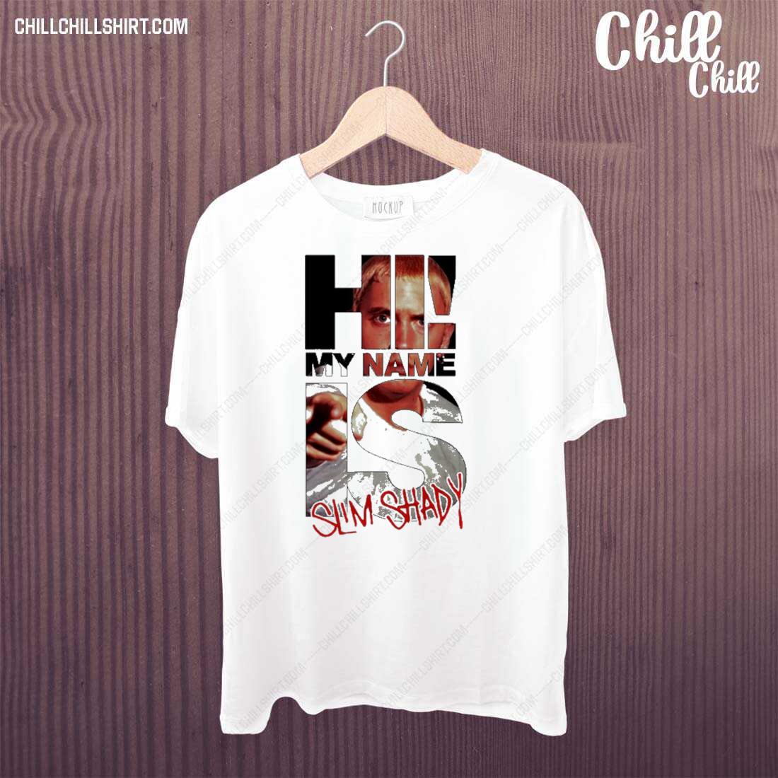 Official hi My Name Is Slim Shady T-shirt