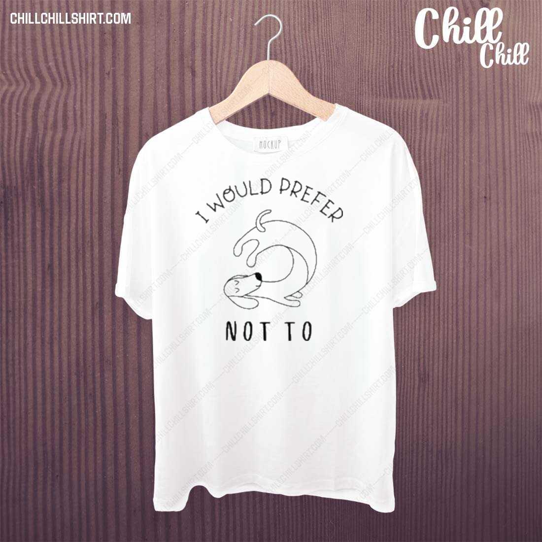 Official i Would Prefer Not To T-shirt