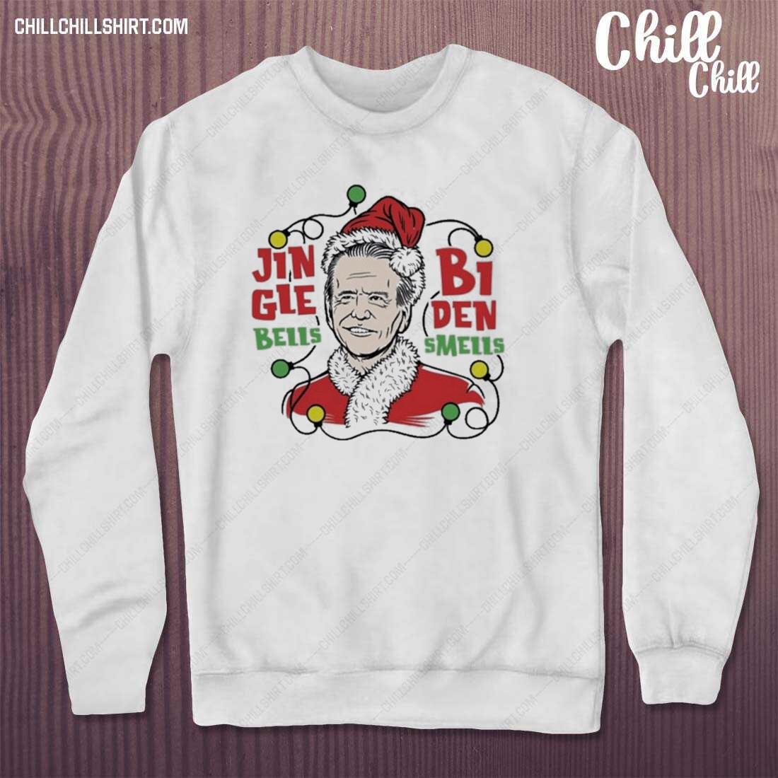 Official jingle Bells Biden Smells Christmas Light T-s sweater