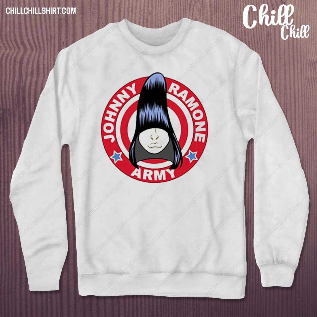 Official johnny Ramone Army American Musician T-s sweater