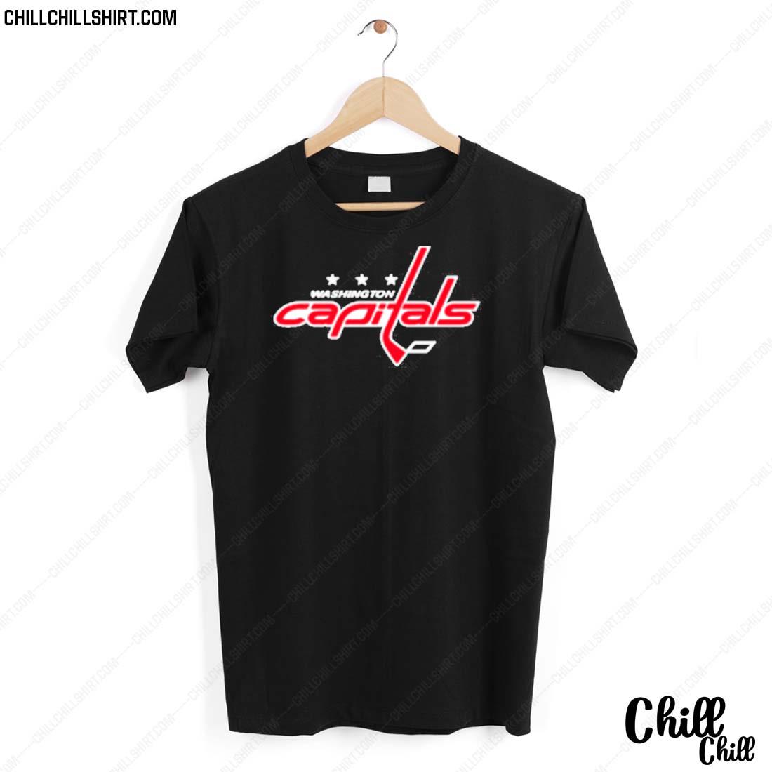 Official mitchell And Ness Navy Washington Capitals T-shirt