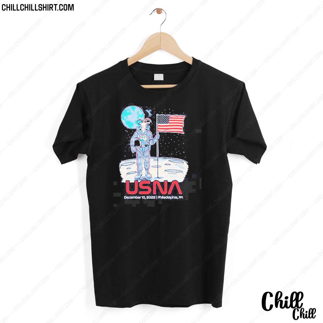 Official moon Usna December 10 2022 Philadelphia Pa T-shirt
