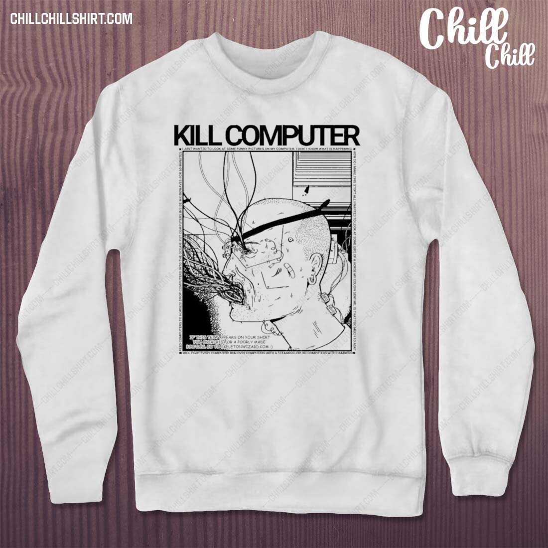 Official rory Blank Kill Computer T-s sweater