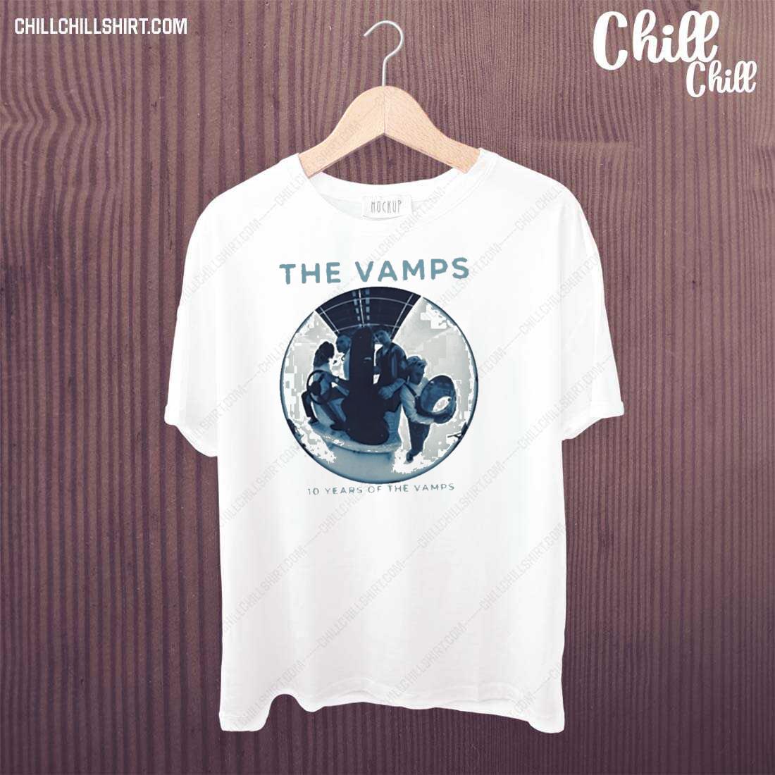 Official the Vamps 10 Years Natural T-shirt