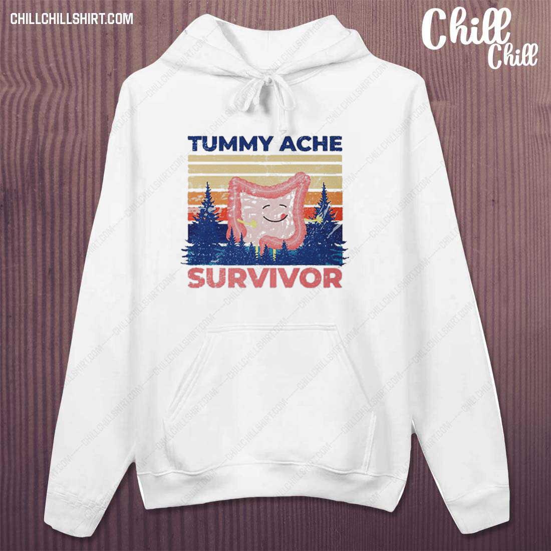 Official tummy Ache Survivor Awesome Winter Decorations T-s hoodie