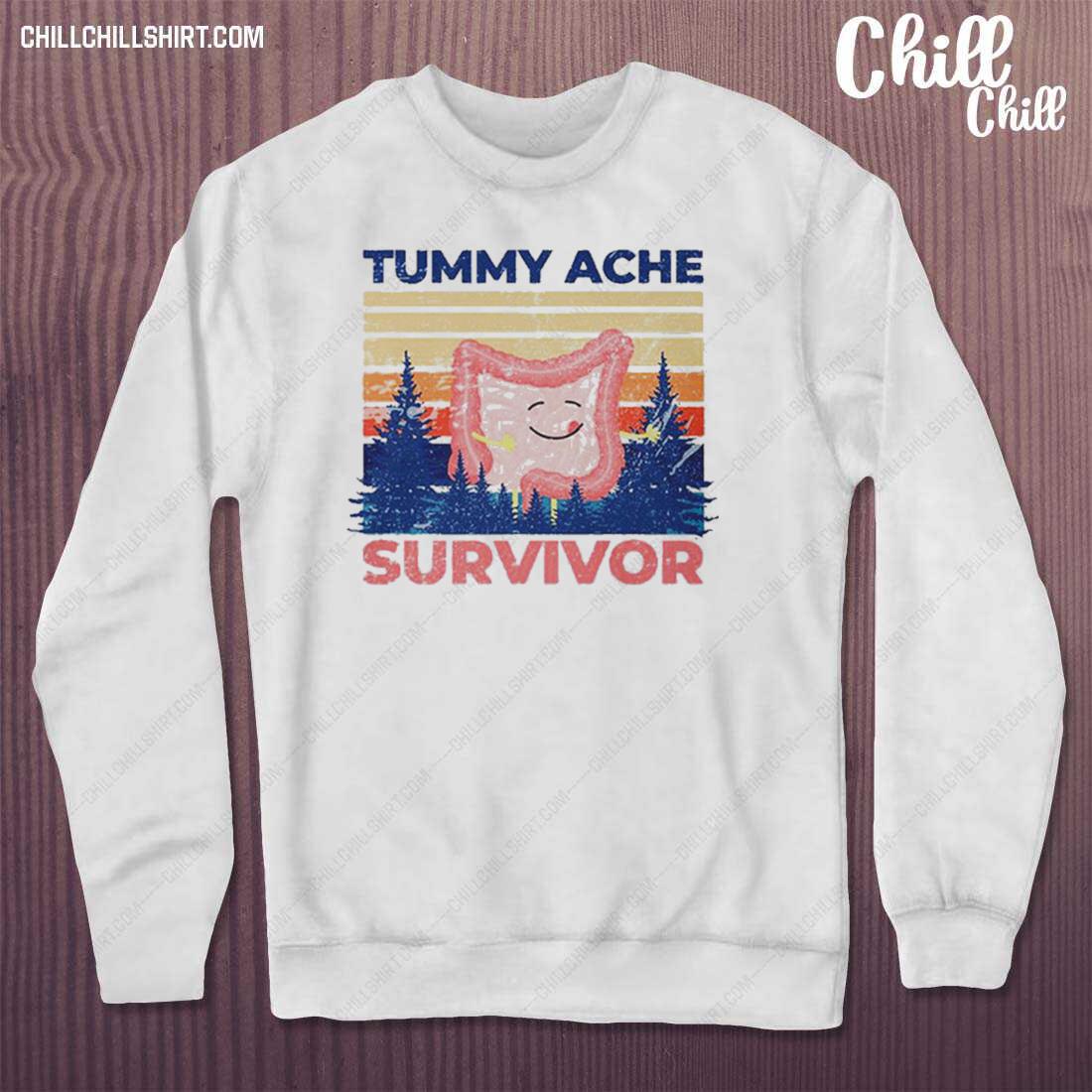 Official tummy Ache Survivor Awesome Winter Decorations T-s sweater