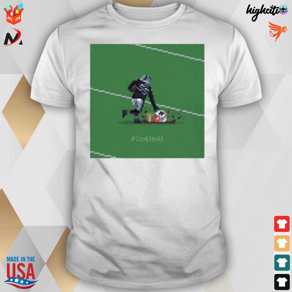 Chandler Jones pixel NFL t-shirt