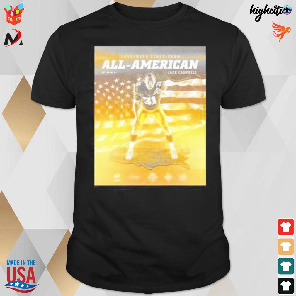 Jack Campbell unanimous first team all American tshirt, hoodie