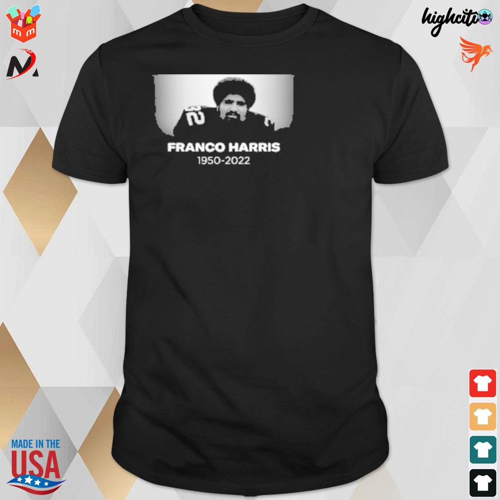 Rip Franco Harris 1950-2022 t-shirt