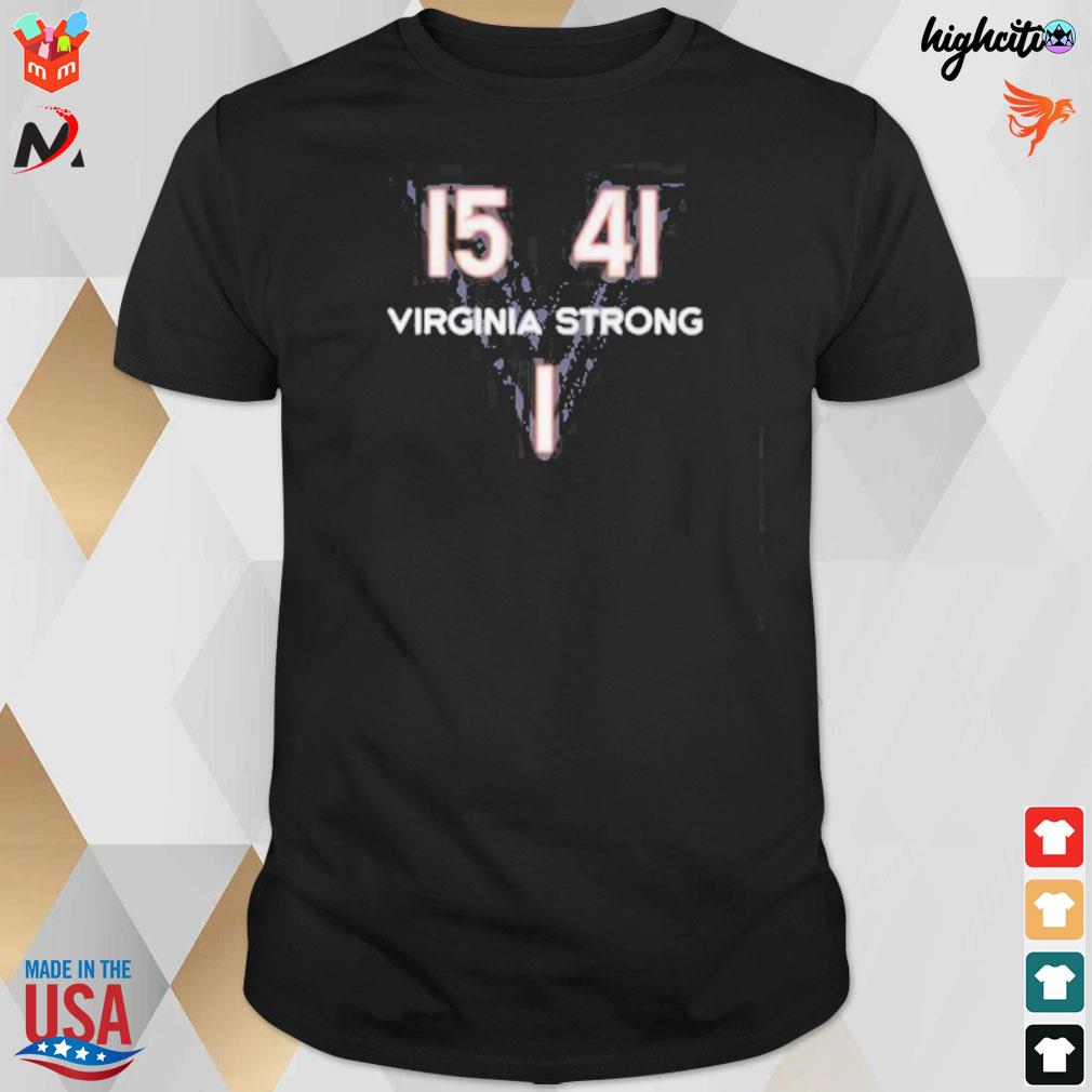 Uva strong 15 41 Virginia strong t-shirt