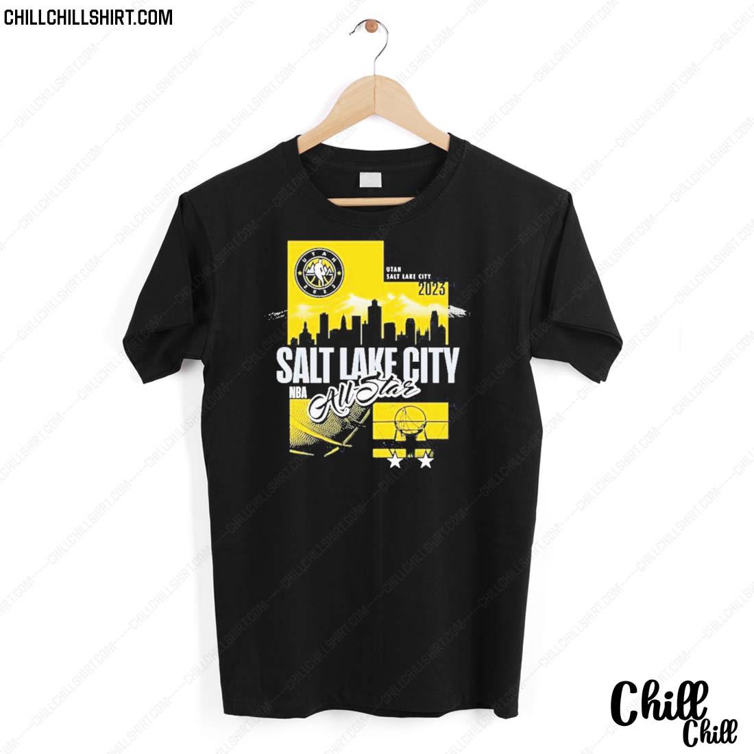 Nice 2023 Nba All-star Game Big & Tall Utah Salt Lake City T-shirt