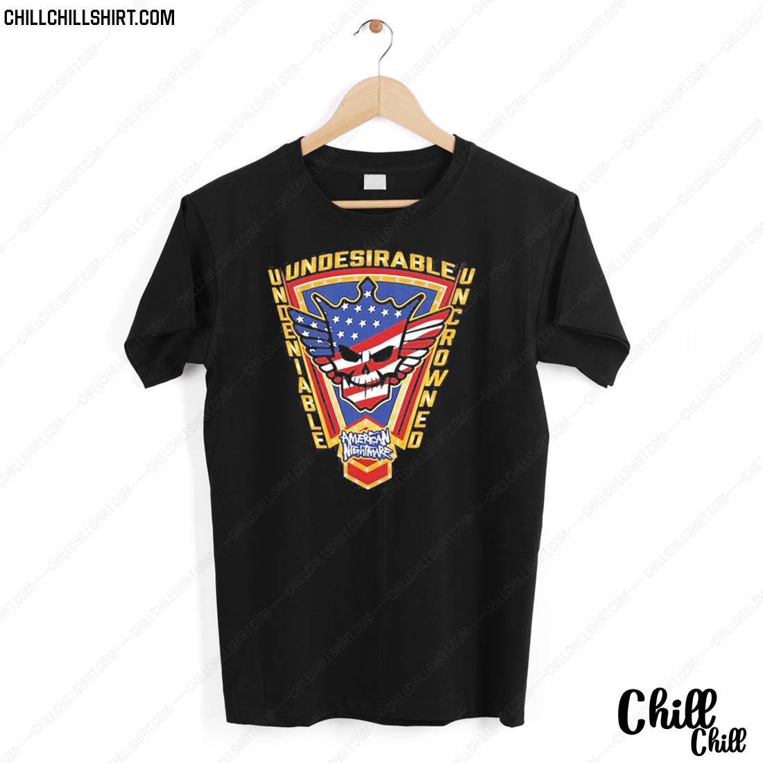 Nice cody Rhodes Undeniable Uncrowned T-shirt