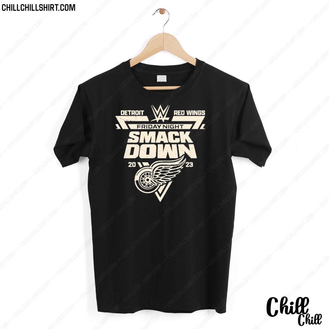 Nice detroit Red Wings Friday Night Smackdown 2023 T-shirt