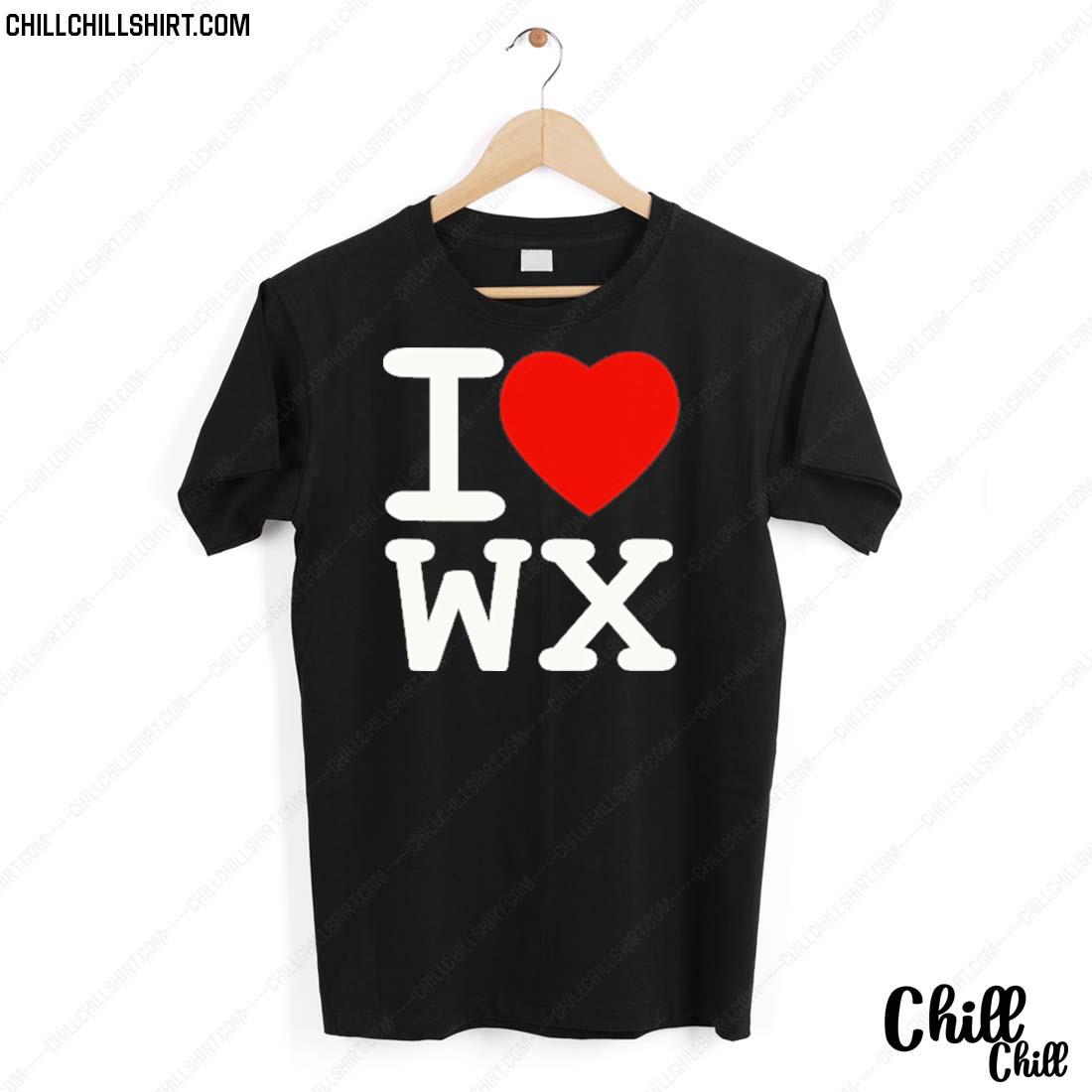 Nice i Love Wx T-shirt