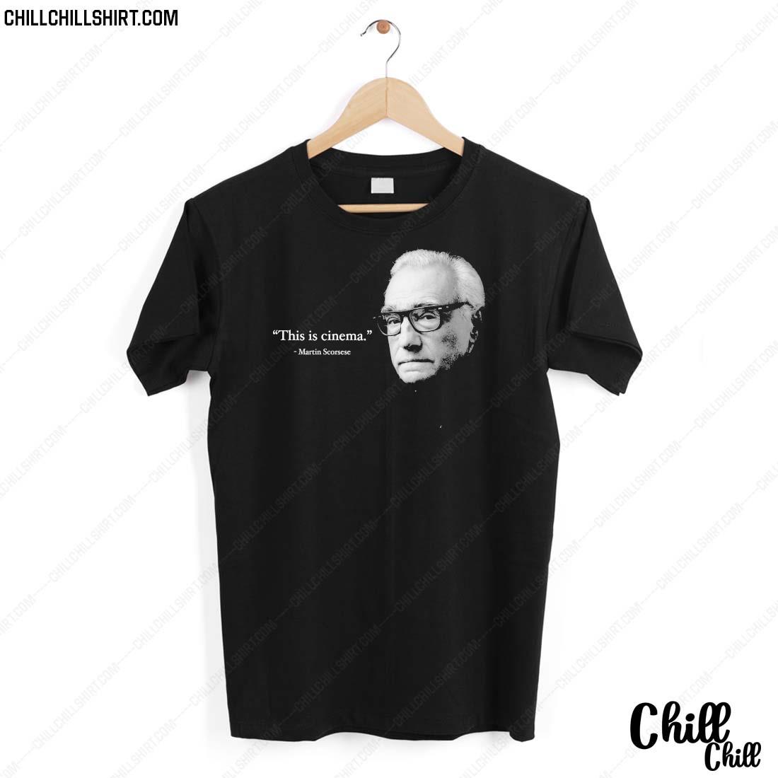 Nice martin Scorsese This Is Cinema T-shirt