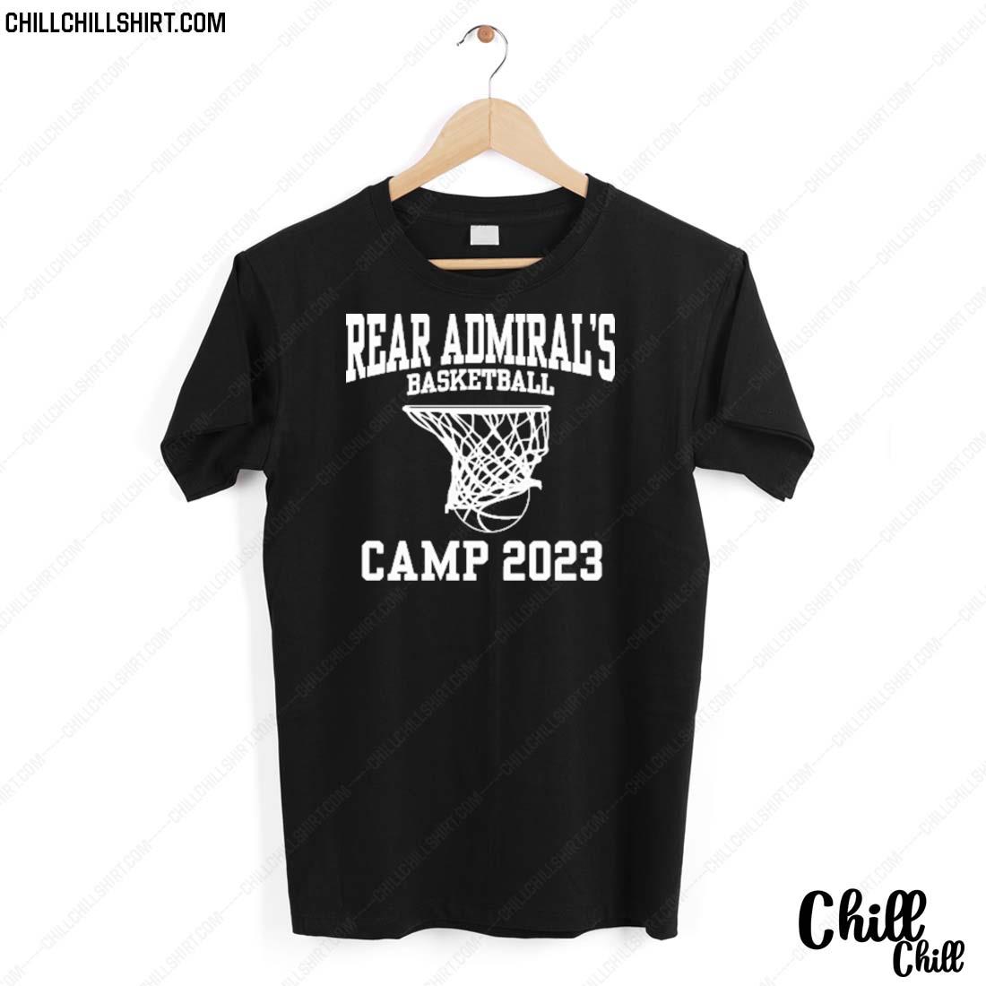 Nice rear Admiral's Basketball Camp 2023 T-shirt