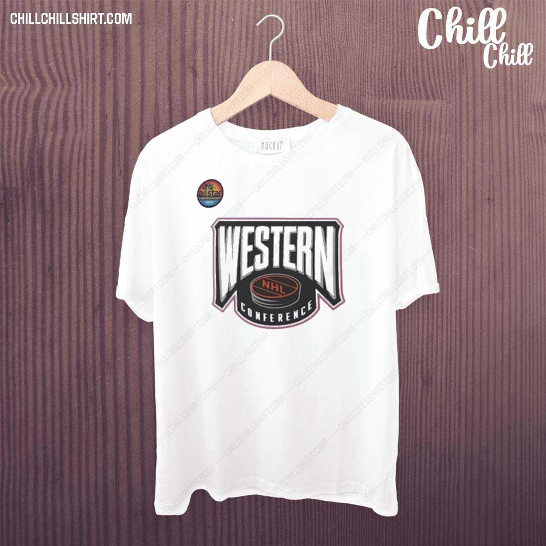 Official 2023 Nhl All Star Game Western Conference T-shirt