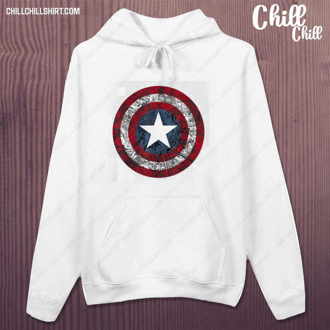 Official ca Shield Comic Marvel T-s hoodie