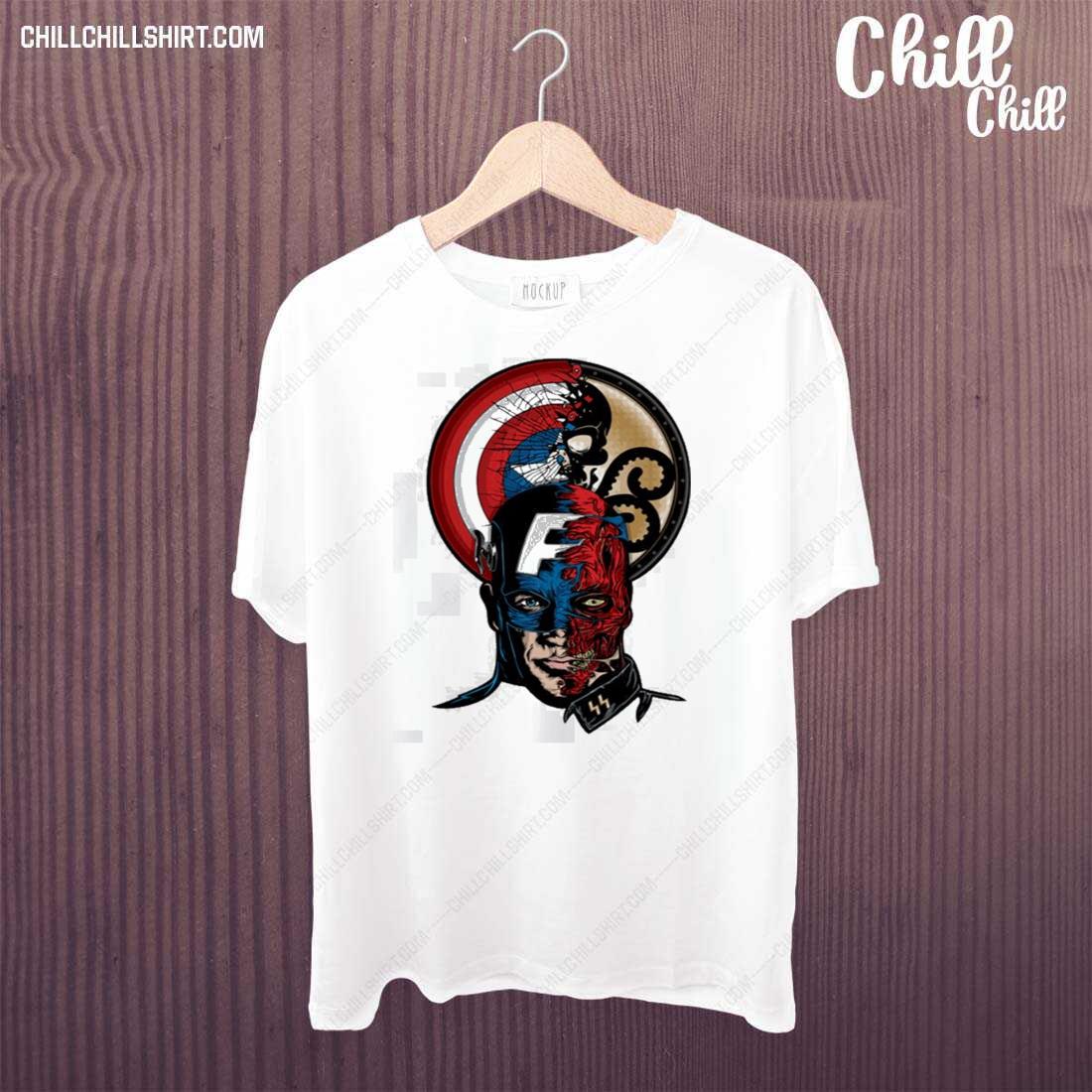 Official captain America Tattoo Clipart Marvel T-shirt