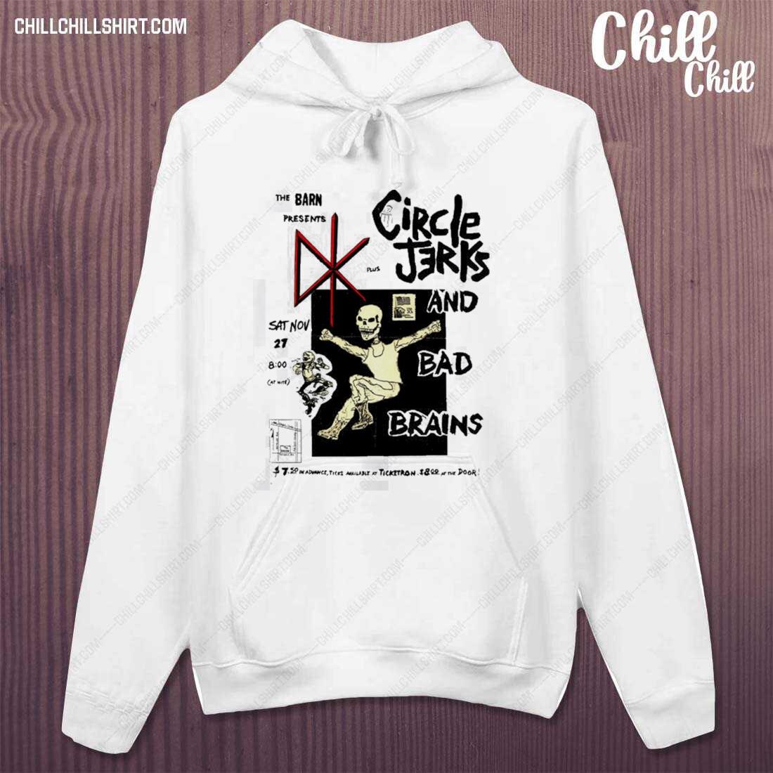 Official circle Jerks And Bad Brain T-s hoodie