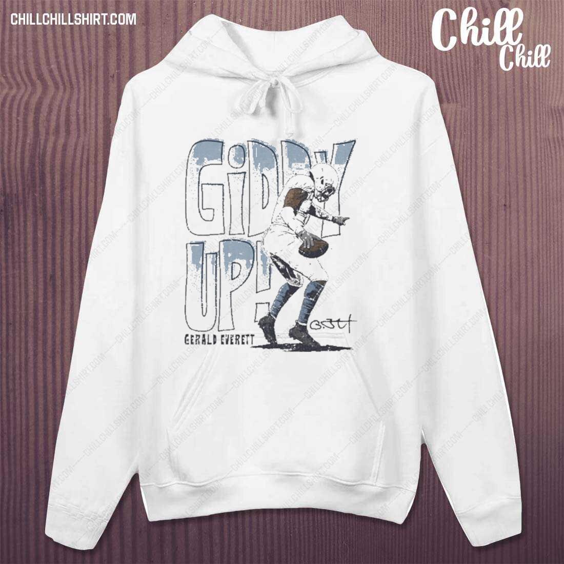 Official gerald Everett Los Angeles C Giddy Up Signature T-s hoodie