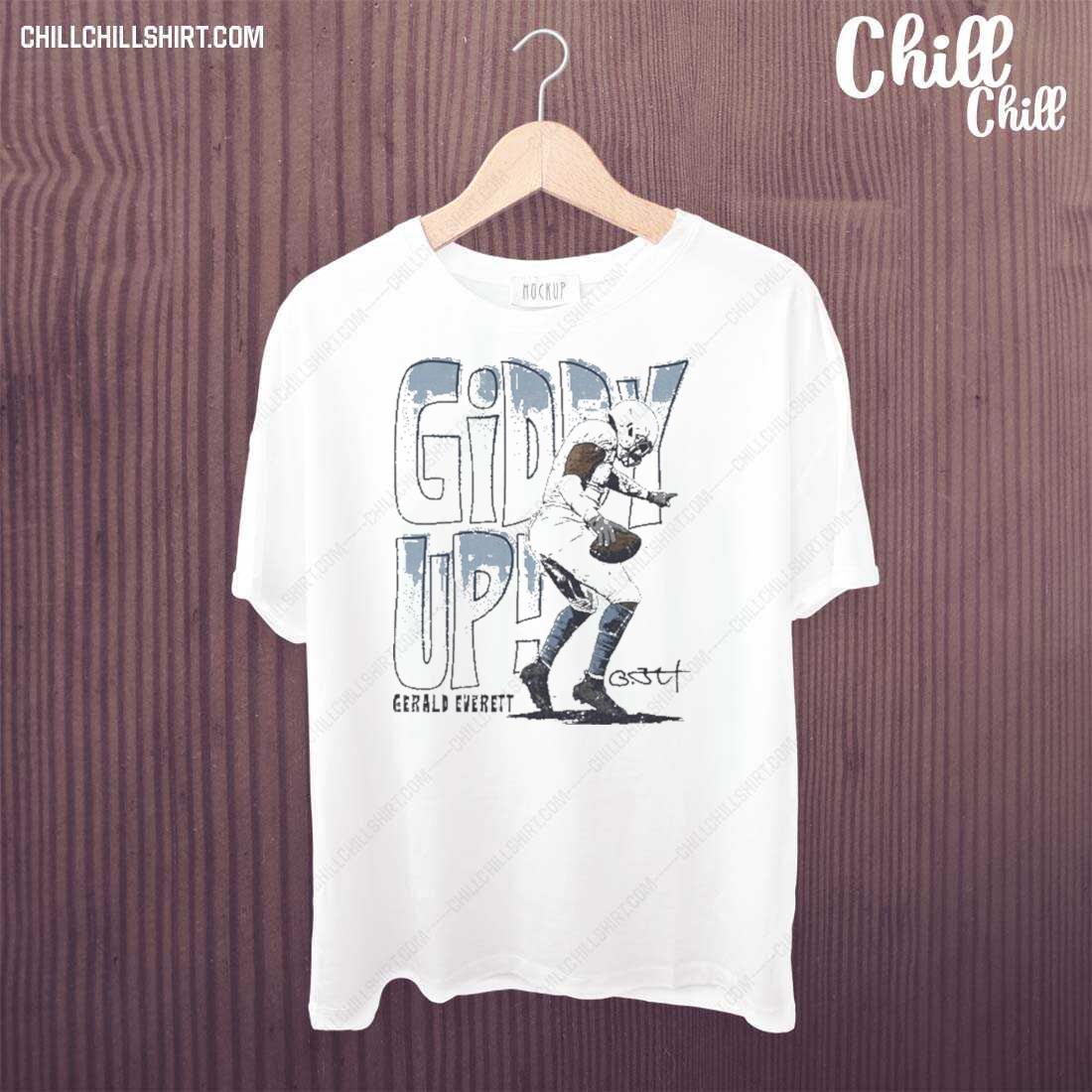 Official gerald Everett Los Angeles C Giddy Up Signature T-shirt
