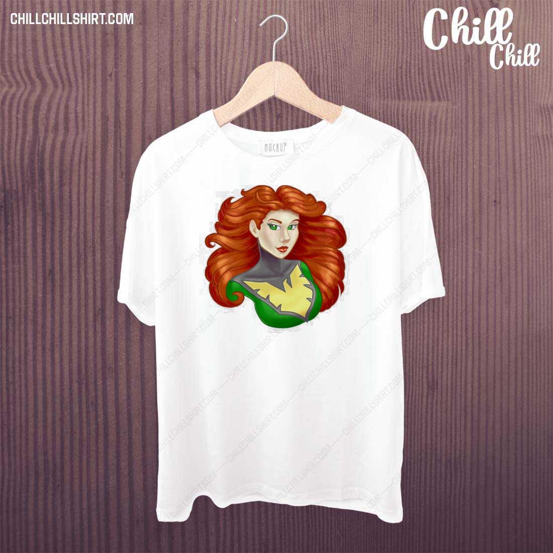 Official jean Grey Phoenix Marvel Comic T-shirt