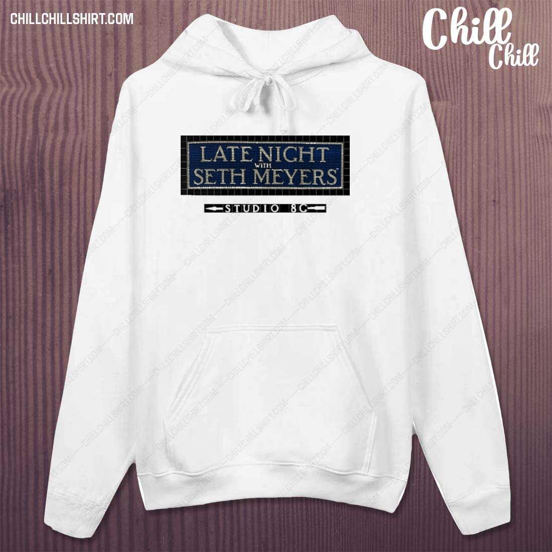 Official late Night With Seth Meyers Studio 8g Tee T-s hoodie