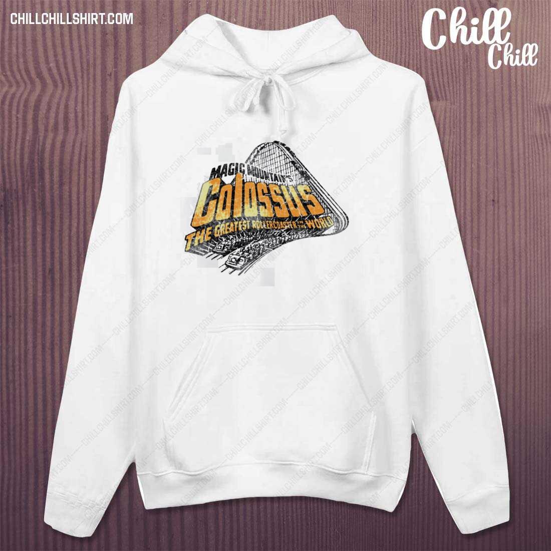 Official magic Mountain Colossus Marvel T-s hoodie