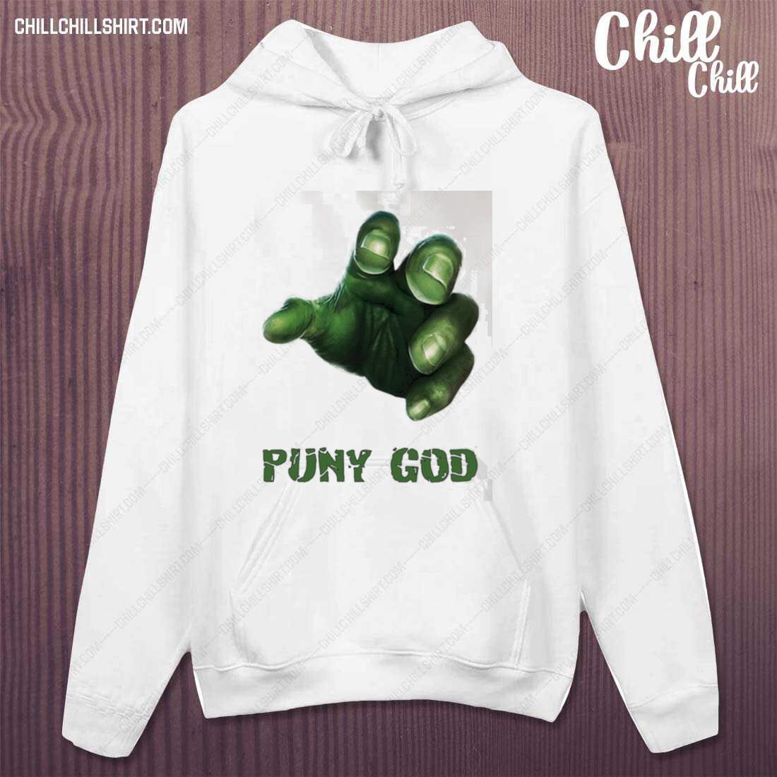 Official puny God Marvel T-s hoodie