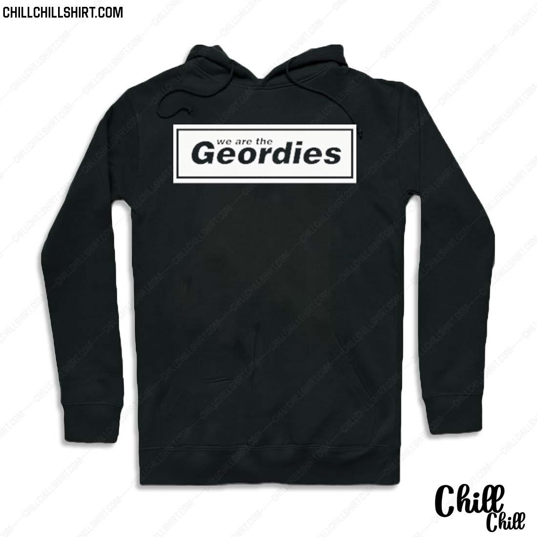 Official toon Army Store We Are The Geordies Oasis Box T-s Hoodie