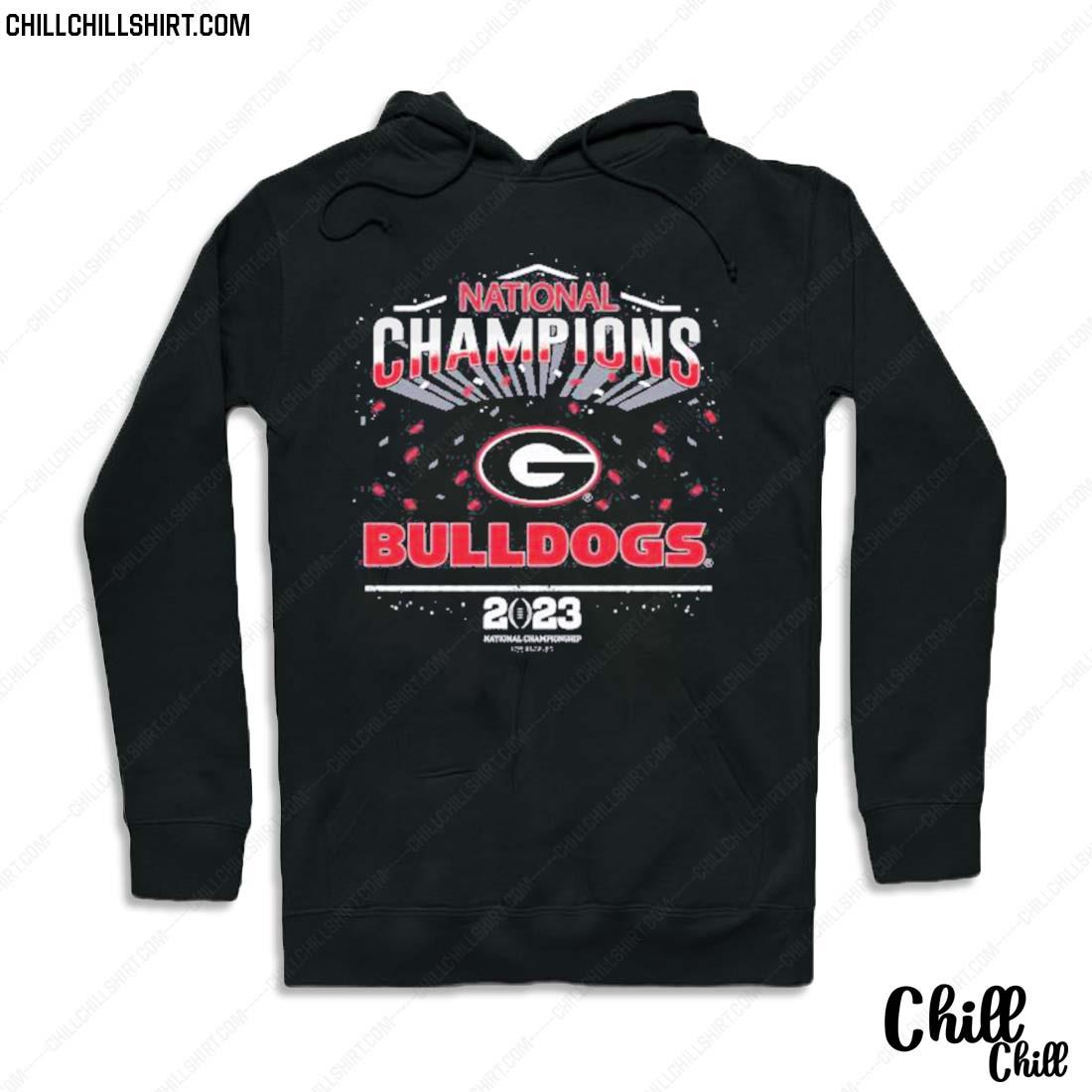 Official uga College Football Playoff 2023 National Champions T-s Hoodie