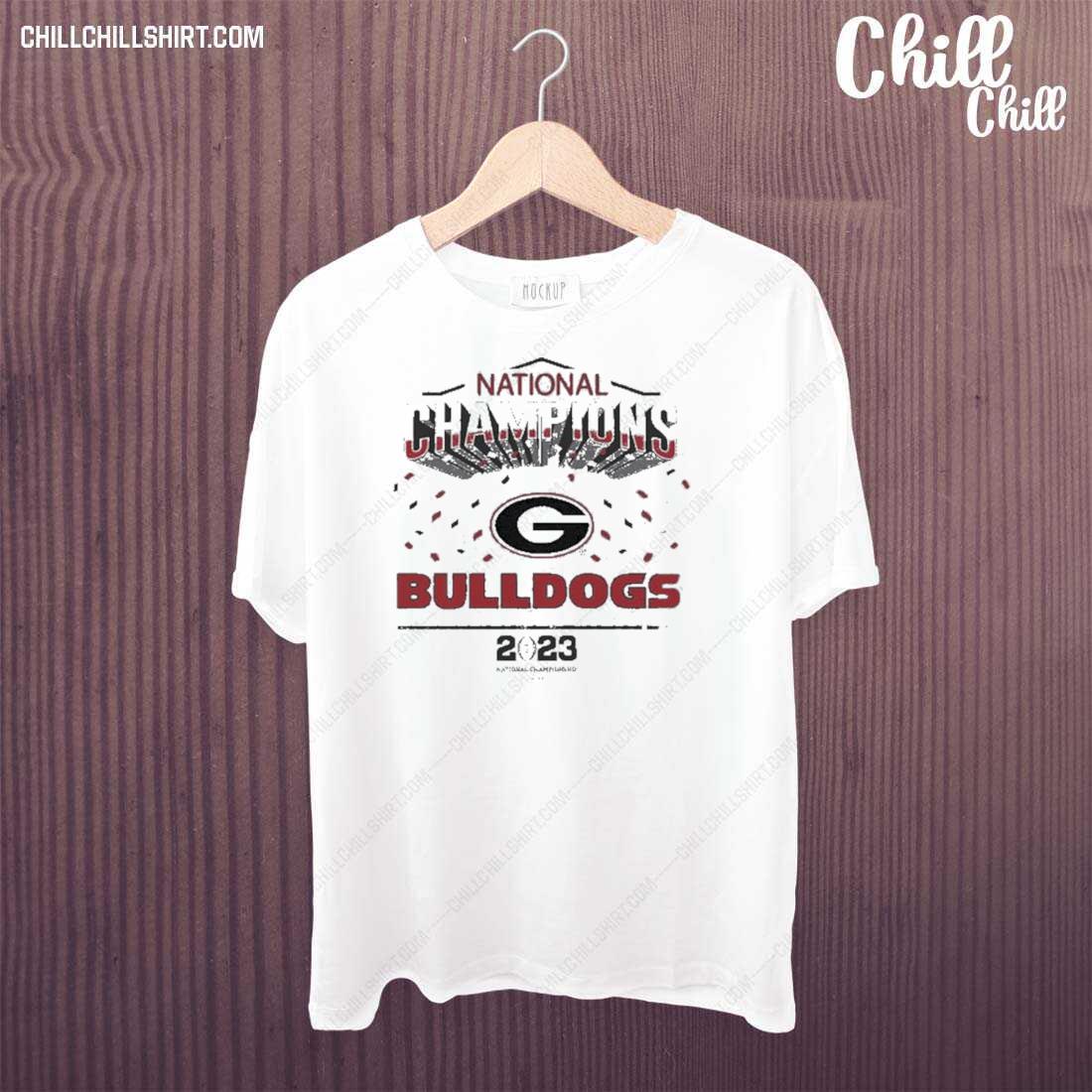 Official uga Football College Football Playoff 2023 National Champions T-shirt