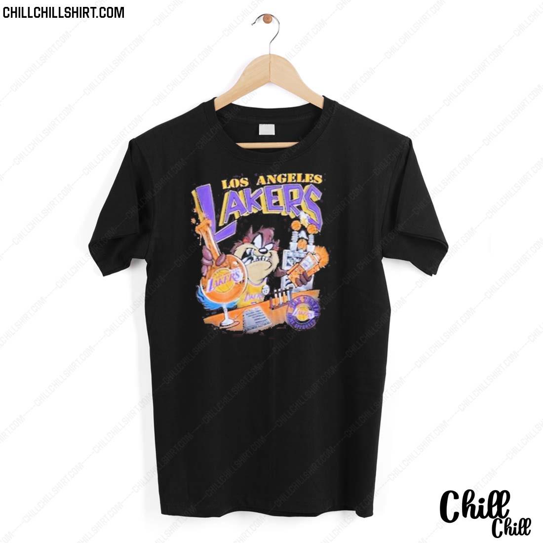 Official vintage Looney Tunes Los Angeles Lakers T-shirt