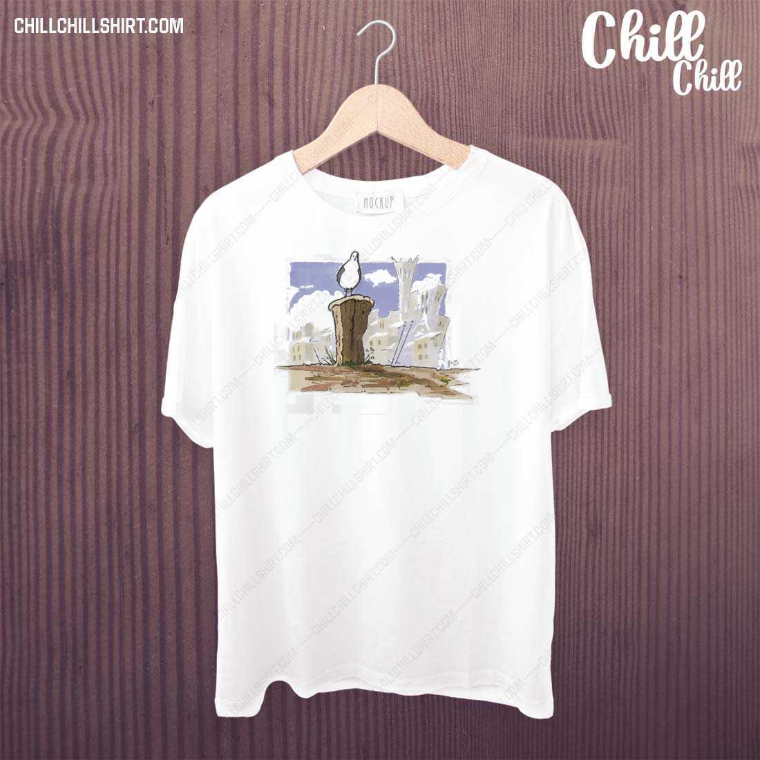 Nice jasper Wants A Chip Seagull T-shirt