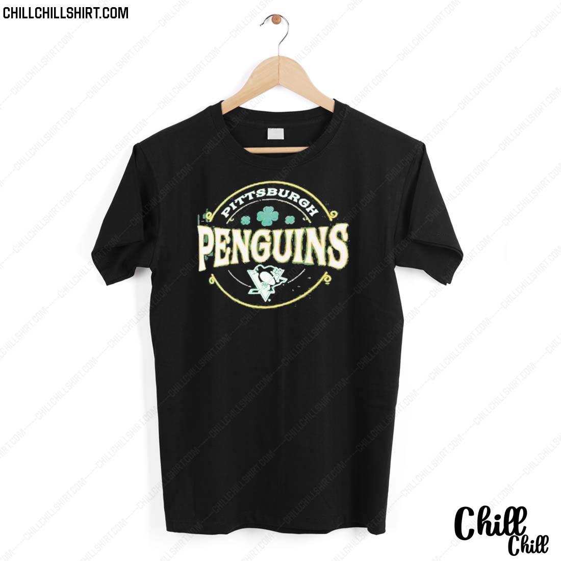Nice pittsburgh Penguins St Patrick’s Day Celtic T-shirt