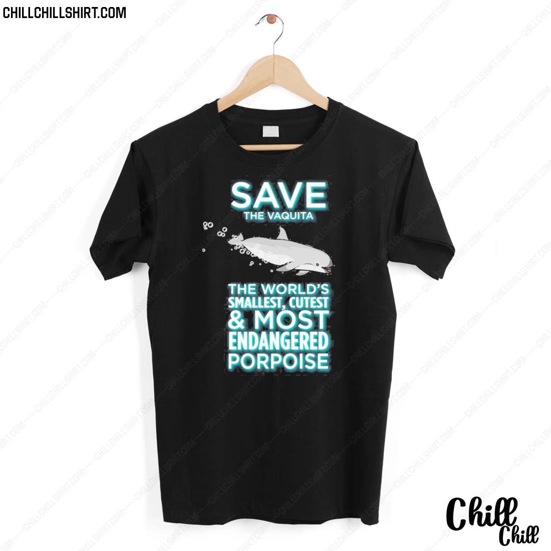 Nice save The Vaquita Ocean Life T-shirt