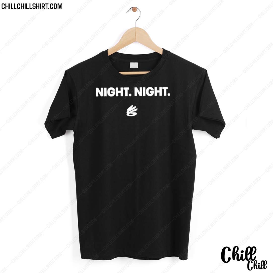 Nice steph Curry Night Night T-shirt