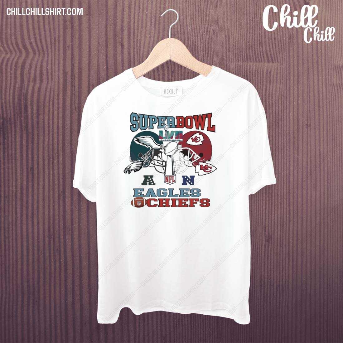 Nice super Bowl 2023 Lvii Eagles Vs Chiefs State Farm Stadium T-shirt