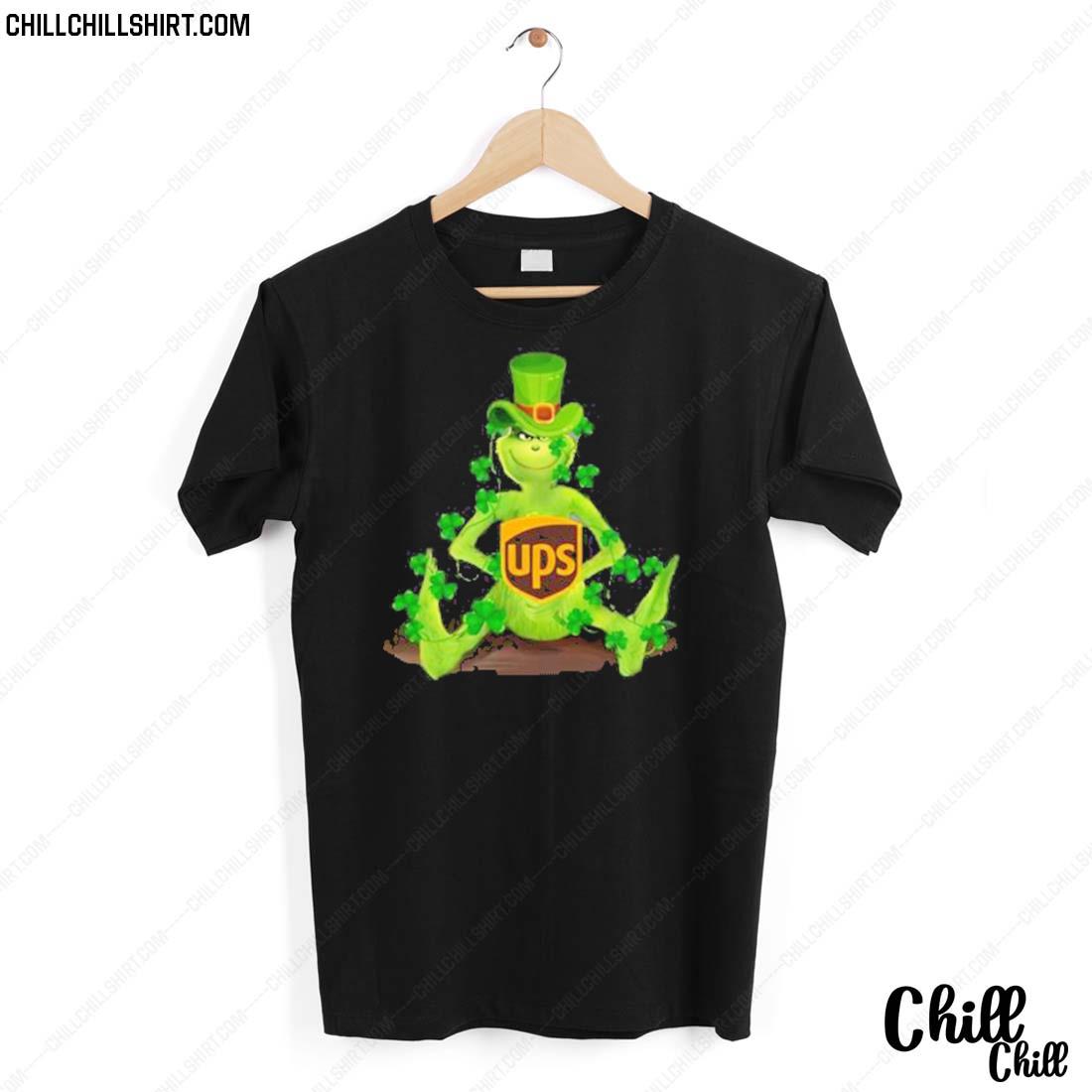 Nice the Grinch St Patrick’s Day United Parcel Service 2023 T-shirt